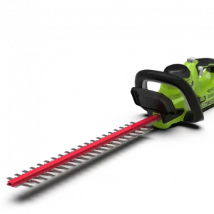 TAILLE HAIES 61 cm 40V + batterie 2Ah + chargeur universel GREENWORKS