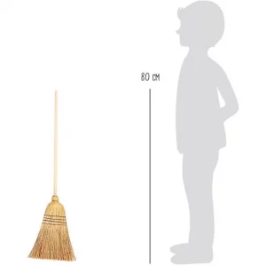 Balai de paille de riz enfant