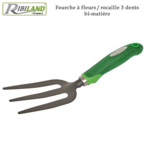 FOURCHE A FLEURS 3 DENTS A MAIN