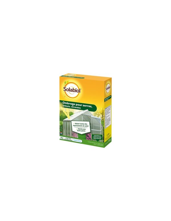 Ombrage pour serre SOLABIOL 500 gr