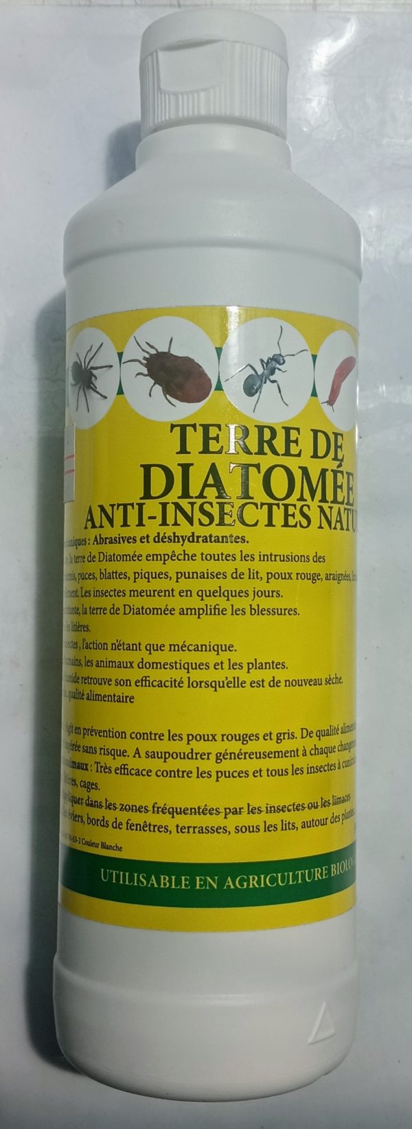 Terre de diatomée anti-insectes naturel 200gr LUCIFER