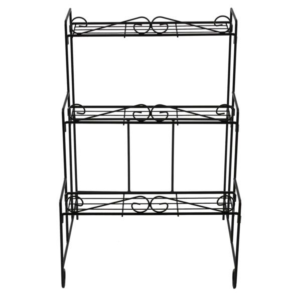 ETAGERE DROITE FER FORGE 3 TABLETTES