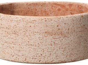 CACHE POT - COUPE TERRE CUITE LUNA 26 cm