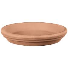 SOUCOUPE CLAIRE TERRE CUITE 19 cm
