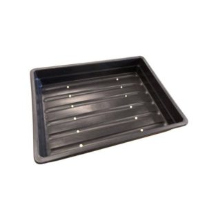 TERRINE A SEMIS 350 X 250 6,5cms NOIR