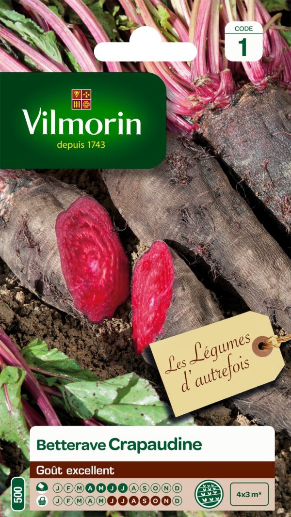 SACHET BETTERAVE CRAPAUDINE VILMORIN