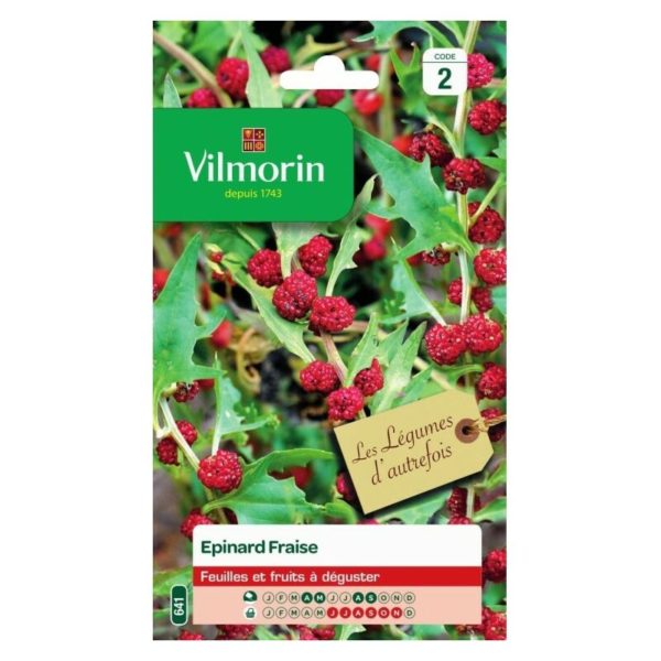 SACHET EPINARD "FRAISE" VILMORIN