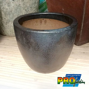 GRAND POT GRIS M 28 X 23 cm TAIWAN
