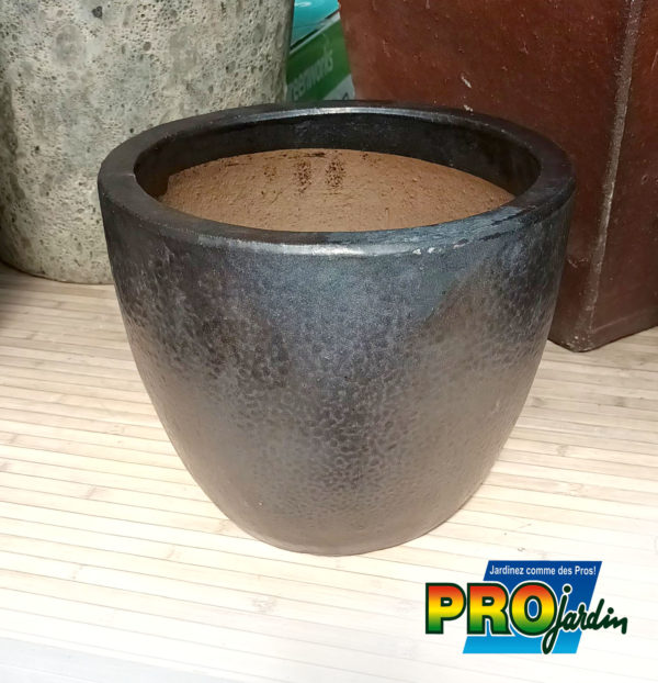 GRAND POT GRIS M 28 X 23 cm TAIWAN